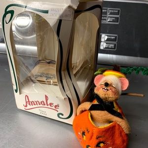 Annalee 6in Jack-o-lantern Mouse